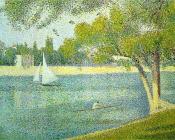 乔治 修拉 : The Siene at la Grande Jatte